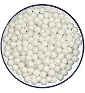 Sentovac 7mm White Pearl Sprinkles Edible Cake Decorating Sugar Candy Cookie Cake Cupcake Topper ...