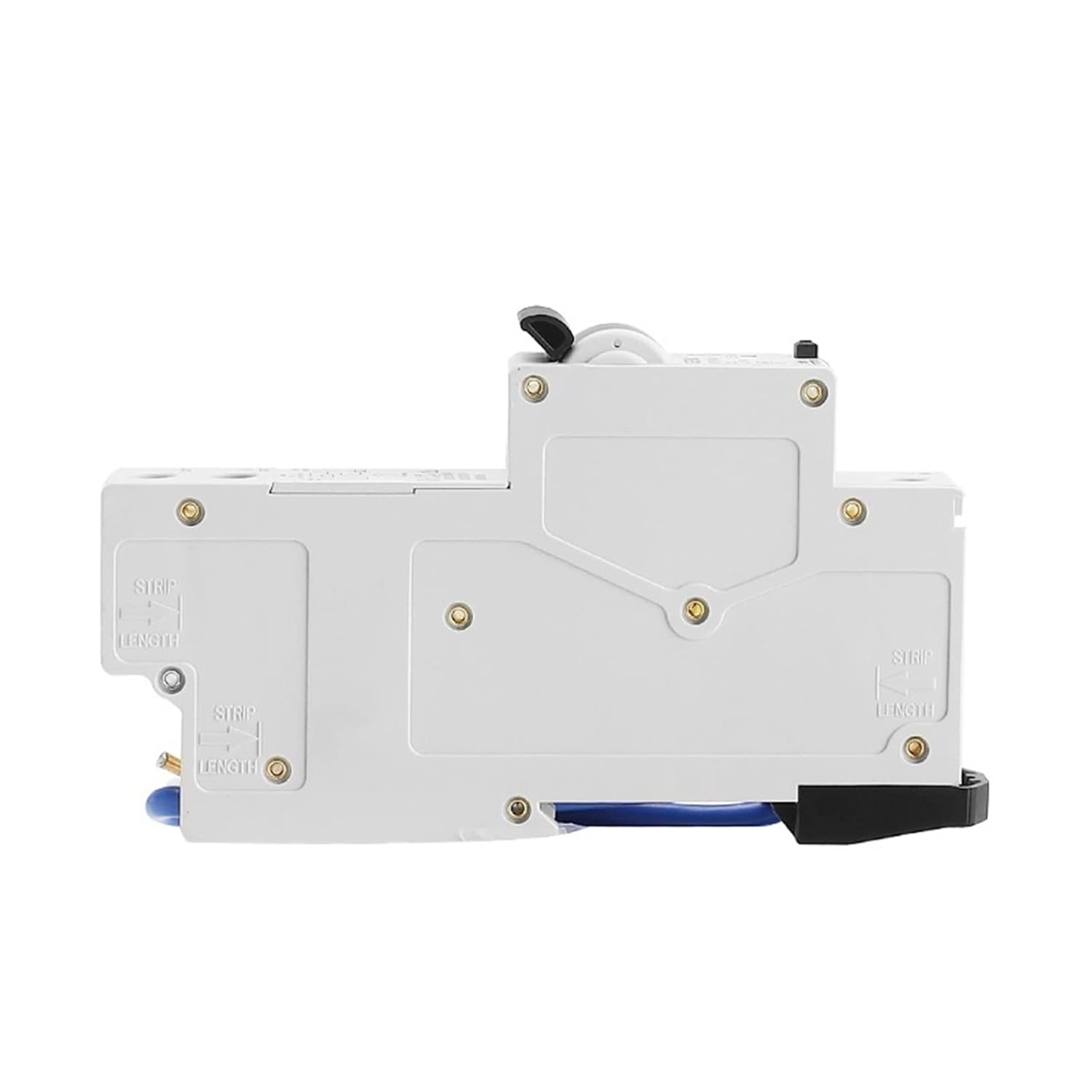 GYR8 Electronic Type RCBO 18mm 230V 1P+N 6KA Residual Current Circuit Breaker with Over Potection 32A 10mA 30mA 1Pcs(16a,30mA)