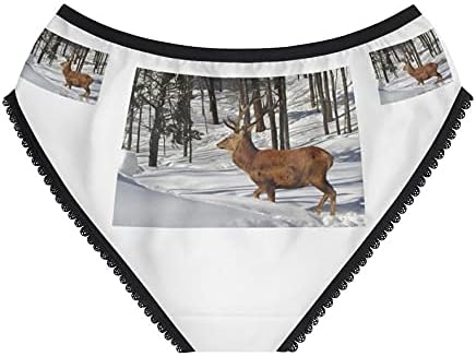 Elk Panties, Elk Underwear, Briefs, Cotton Briefs, Funny Underwear, Panties For Women