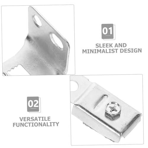Kit de Herrajes para Puerta Bifold Aleación de Aluminio Riel Deslizante Repuesto | Pivotes Inferiores, Parte de Repuesto para Clóset, Acabado Plateado, Operación Suave, Diseño Robusto para Hogares y Centros Comerciales miniatura 7