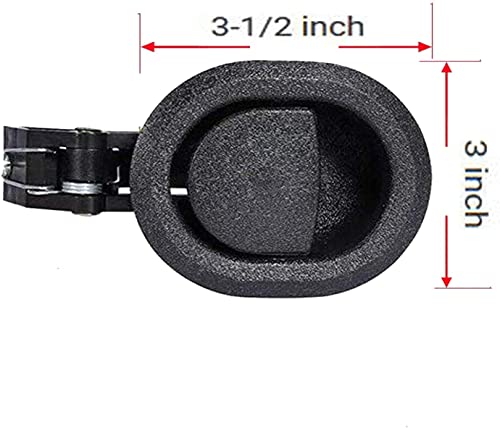 AUXPhome Universal Oval Recliner Sofa/Chair Release Lever Pull Handle Replacement Parts,for All Manufacturer Brands (Fit 6mm and Below 6mm Barrel Cables,Hard Plastic - Image 4