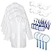 16 Pcs Lab Coat for Kids Scientist Lab Coat Costume Kit with Glasses ID Card for Science Projects and Experiments Costume for Kids Birthday Party Gift 8-10 Years