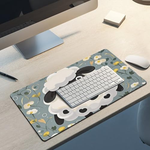 Mouse Pad grande de goma antideslizante 60x30 cm miniatura 5