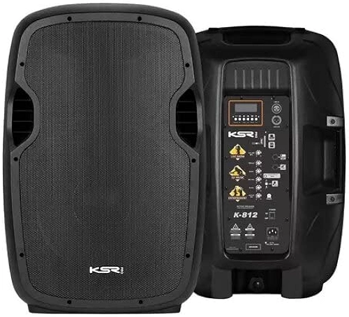 Caixa Amplificada 12 polegadas K812 Ksr Pro Usb Bluetooth 500w