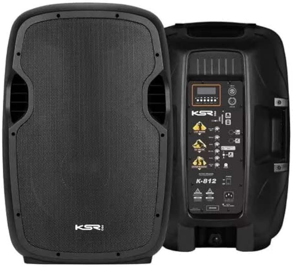 Caixa Amplificada 12 polegadas K812 Ksr Pro Usb Bluetooth 500w