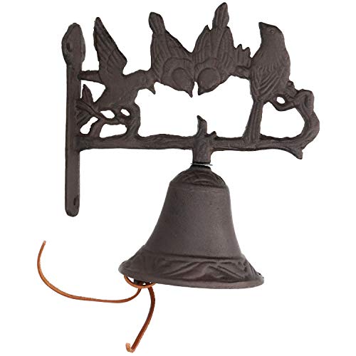 Sonnette de jardin oiseaux pour décorer le porche de la maison