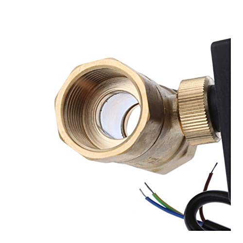 Válvula de bola motorizada DN20 de 220V para regular el flujo de agua eficiente 6