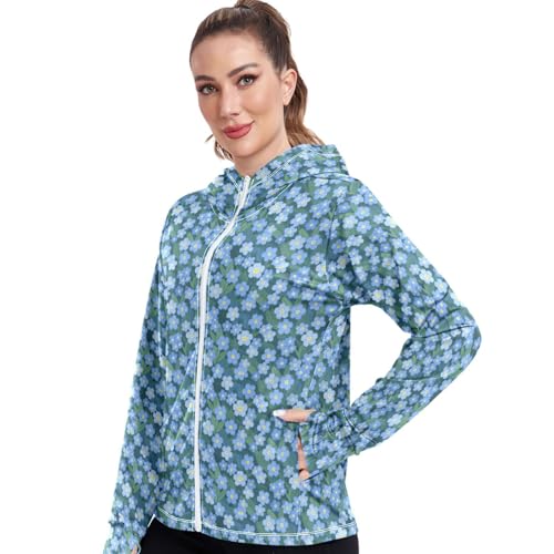 Chemise de soleil femme douce manches longues veste de plage zippée anti-UV stretch