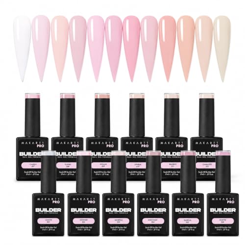 MakarttPro Builder Nail Gel in a Bottle Series: 12 Neutral