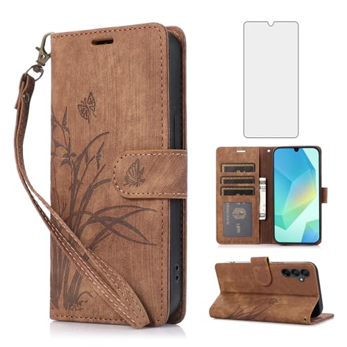 Coque Samsung S23 FE YM004 UK marron - Protection antichoc rigide