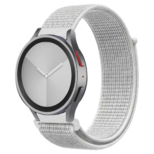 Bracelet anti-irritation pour Samsung Galaxy Watch nylon respirant 22mm couleur agate