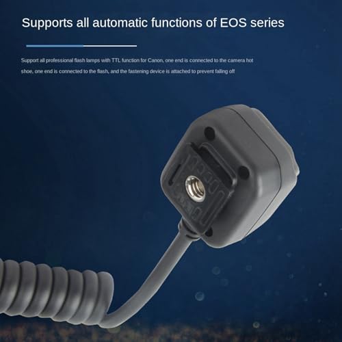 Cable de flash externo OC-E3 para eliminar sombras duras en retratos 3