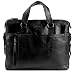 Produktbild BACCINI Laptoptasche echt Leder Leandro groß Businesstasche Umhängetasche Aktentasche Laptopfach 15.6" Ledertasche Herren schwarz