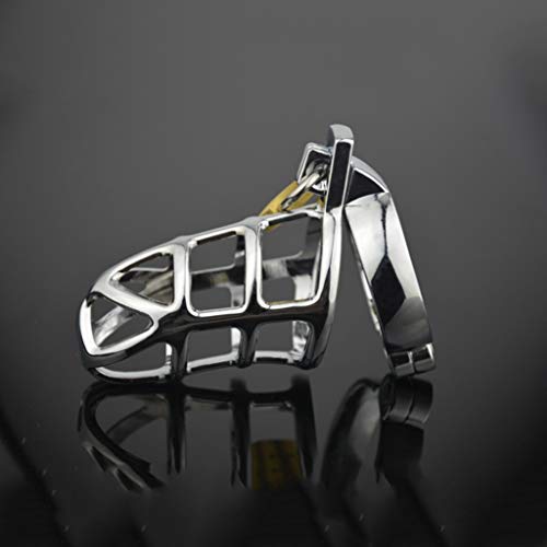 LIKEFLY Men's Alloy Chǎstīty Lock Metal CB Chǎstīty Device Dog Slave Se&x Products