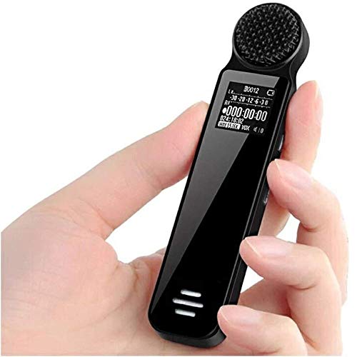 Digital Voice Recorder Recorder for Lectures Meetings Interviews Audio Recorder Mini Portable Tape Dictaphone with Playback USB 