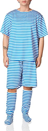 Forum Novelties Men's Roaring 20'S Beachside Clyde Costume, Blue, Large #TOP2