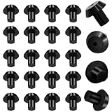 24Pcs WB2K101 WB02T10461 Stove Grate Rubber Feet fit for GE Kenmore Range Burner Cooktop Grate, 3/16