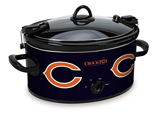 Crock-Pot Chicago Bears NFL 6-Quart Cook & Carry Slow Cooker