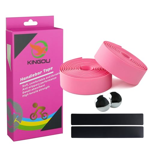 Guidoline vélo de route rose 3mm ruban guidon EVA antichoc