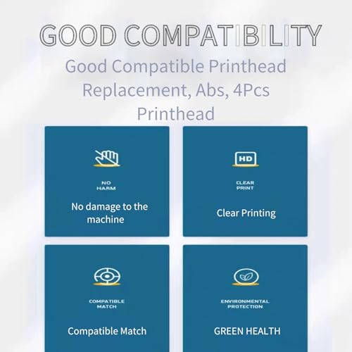 BONKZEBU Cabeça de impressão para Designjet, boa substituição de cabeçote de impressão compatível, A