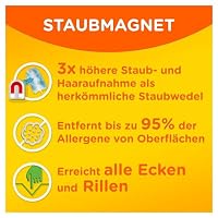 Swiffer Staubmagnet Trap & Lock Nachfüllpackung x20, Nehmen 3x Mehr Staub Und Haare Auf Als Ein Herkömmlicher Staubmagnet Und Schließen Ihn Ein – Ansicht 6