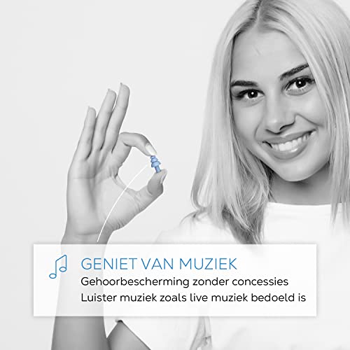 Muziek oordoppen - Shush Acoustic - Oordoppen voor muziek festivals en concerten - Beste gehoorbescherming met keramisch filter - Image 4