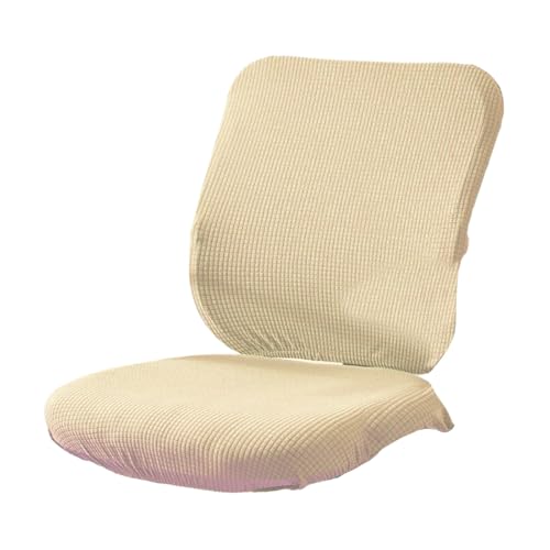 Kangnice Machine Washable Chair Covers for Office and Home Use Fit Most Standard Chairs Water Polyester Slipcovers