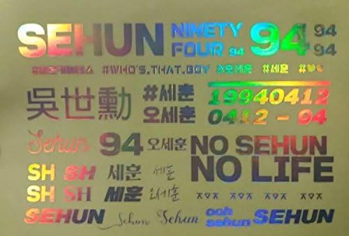 Amazon Co Jp Exo ホログラムステッカー ペンライト セフン Sehun ラスト1枚 シール ペンラ マスター様 グッズ ホビー 通販