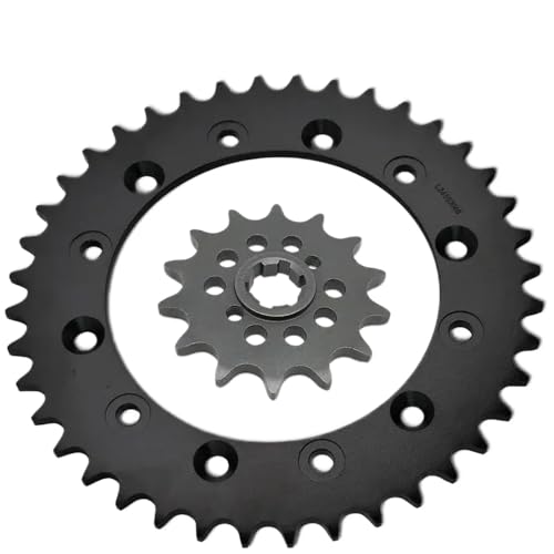 LOPOR 520 CNC 14T 40T 40TフロントリアオートバイスプロケットXL350R 1984 1985 XL X250RD 1983 1984 XL XLX 350 250ユニバーサルフィットアフターマーケット交換(14T 40T)