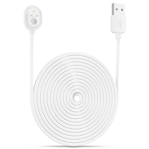Cargador magnético Arlo Ultra 4K para vigilar jardines y fachadas con cable largo de 9 metros
