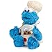 GUND Sesame Street Official Cookie Monster Teach Me Plush, Premium Plush Toy for Ages 1 & Up, Blue, 15”