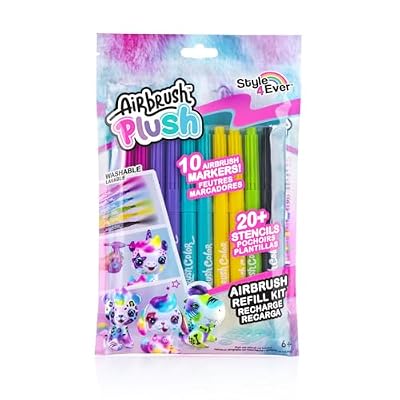 Canal Toys - Refill for Airbrush Plush, 6+, OFG 256, Multicoloured