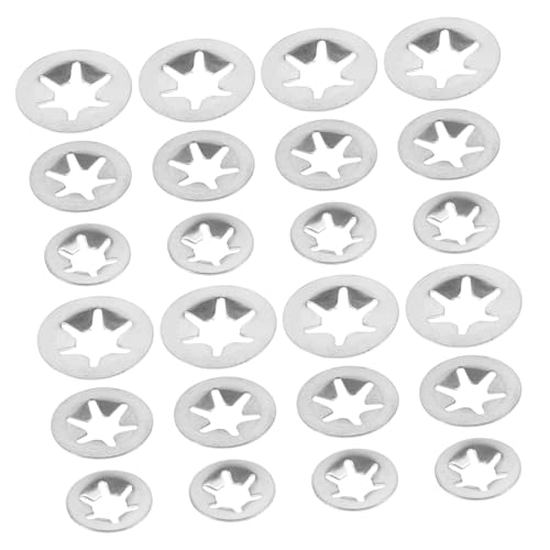 GRIRIW Locking Clips Bearing Clamp 30pcs Assortment Kit for Automotive and Industrial Use