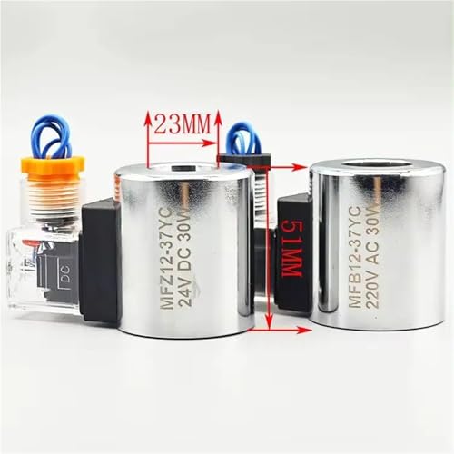 Bobine pour électrovanne en cuivre plein MFB12-37YC tension 220V isolation thermique