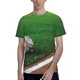 Grass Baseball Softball - Camisetas clásicas para hombre, XL