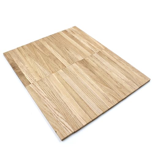 VmG-Store 40 x Oak Wooden Strips 22 x 8 x 160 mm Craft Wood for Crafts Decorating, DIY Projects, Oak 22x10x250mm - Image 2