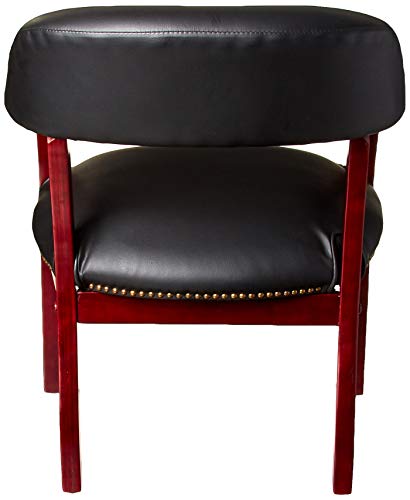 Boss Captain’s Chair In Black Vinyl #TOP4