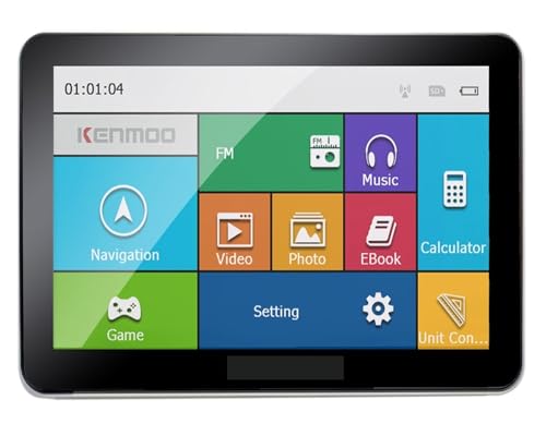 TIEOAXFT 7 Inch HD GPS Portable Navigation Maps Car TRUCK CAMPING Caravan Navigator Sat Nav for RVs/Trailer/Trucks/Fifth Wheels/Boats