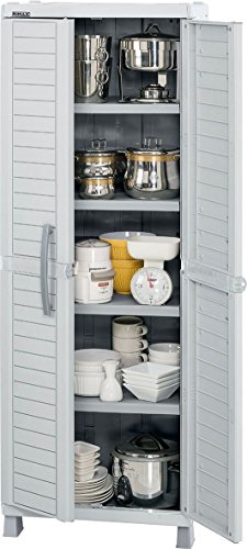 Rimax 11566 Storage Cabinet, Large, Grey #TOP3