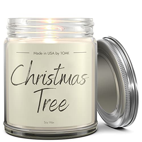 1Oak Christmas Pine Tree Candle - Christmas Candles Scented - Holiday Candles Christmas - Winter Candles For Home Scented - Soy Candles Christmas Scents - Xmas Candles - Christmas Eve Candles #TOP14