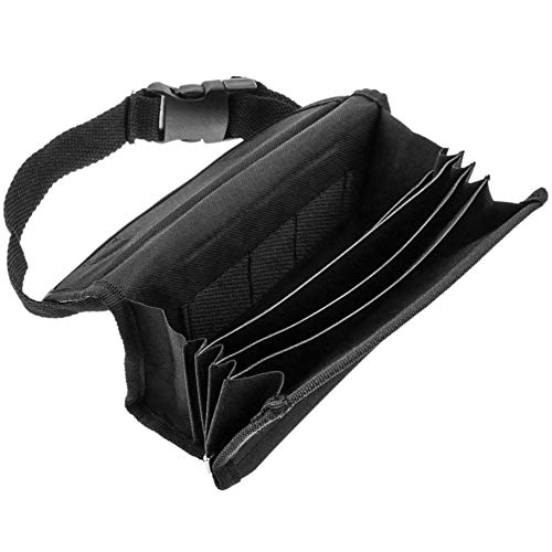 Preisvergleich Produktbild PrimeMatik - Kellnertasche Kellnerbörse Kellnergeldbeutel inkl. Gürtelclip magnetisch