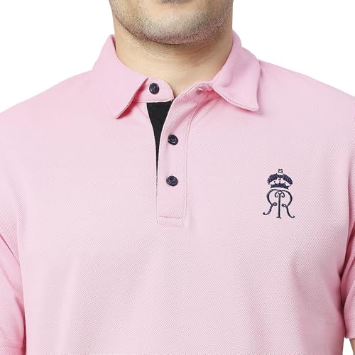Image of playR x RR Match Jersey 2023 - Men's Plain T-Shirt Regular Fit Activewear Lightweight, Comfortable, Durable Sports Tee for Match Day, Training, Practice Everyday Wear for All Season