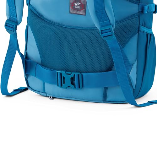 Image of American Tourister Yeti Plus | 50 Ltrs | 1 Compartments | Bottle Pocket | Ergonomic Padded Back Panel & Shoulder Straps | Rucksack | 1 Year International Warranty | Icy Blue