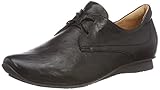 Leder Think! Damen Chilli_888101 Derby, Schwarz (Schwarz 00), 37.5 EU