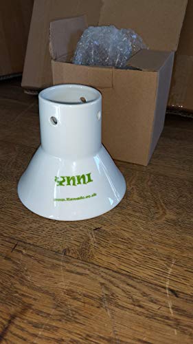 YNNI KAMADO estándar cerámica pollo Sitter TQAKJP cerveza lata asador 11cm barbacoa KAMADO Cover