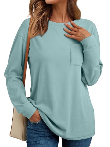 Image of AUTOMET Womens Long Sleeve T Shirts Crewneck Sweatshirts