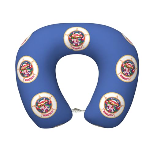 Almohada de viaje de espuma viscoelástica negra miniatura 1