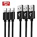 Produktbild OTISA 3 * 2M Phone Ladekabel USB Kabel für Phone X/XR/Max/8/8Plus/7/7Plus/6 Plus/6/5/5S/6s,Pad Mini/Air,Pod 5/7(Schwarz)