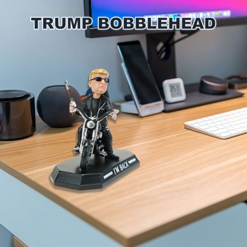 Gzjqw TRUMPINATOR Bobblehead Upgrade: I’M Back! Trump Bobblehead thumb #3
