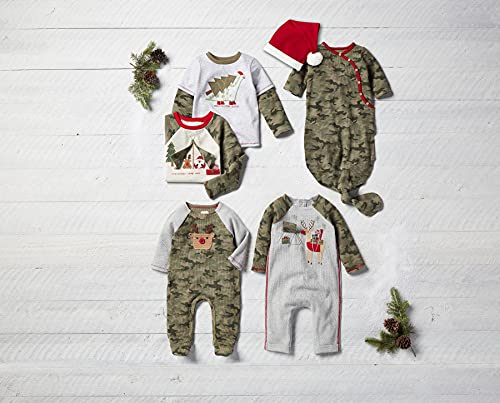 Mud Pie Baby Boys' Dino Camo Christmas Tee, Dinosaur, 12-18 Months #TOP1